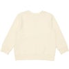 ベビー服 男の子 はたらく車ワッペン裏毛トレーナー アイボリー(12) 背面