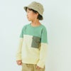子供服 男の子 子ども服 こども服 キッズ ジュニア バイカラー 切り替え ポケットつき 裏毛