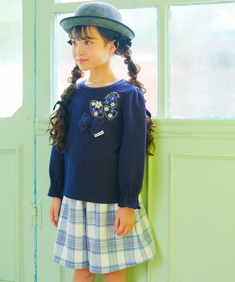 チェック柄 裏地付き 厚手 キュロットパンツ｜ベビー・子供服 通販