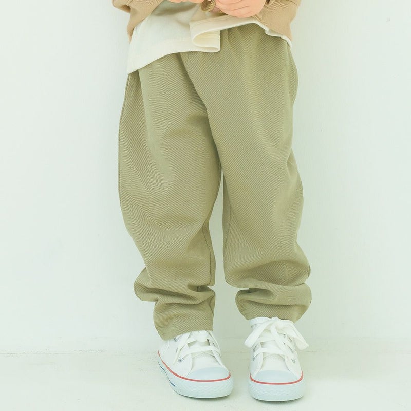 ベビー服 男の子 ニットツイル フルレングスパンツ