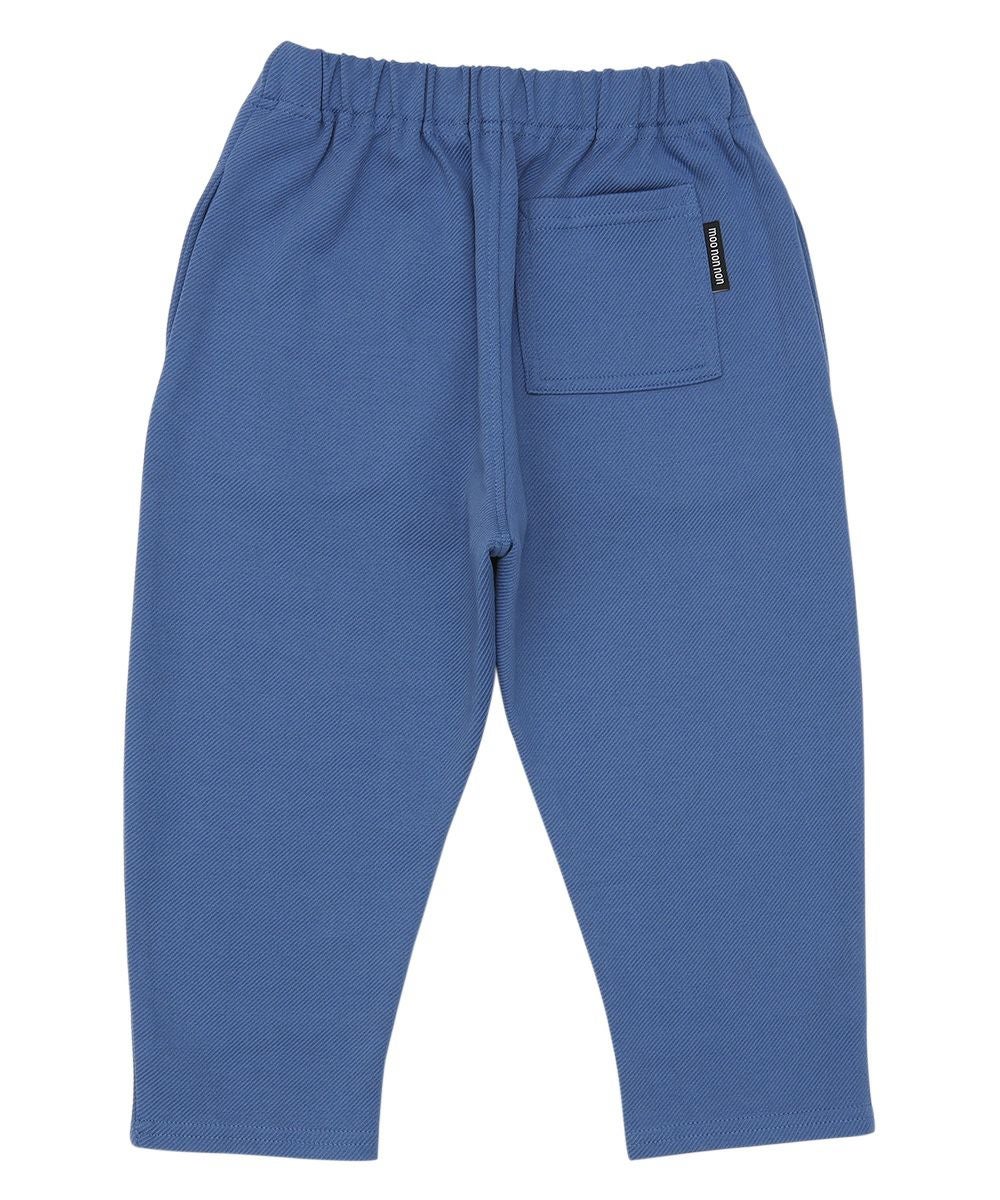 ベビー服 男の子 ニットツイル フルレングスパンツ ブルー(61) 背面