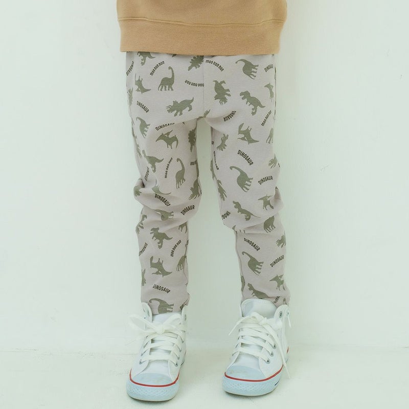 ベビー服 男の子 オリジナル恐竜プリント レギンスパンツ