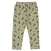 ベビー服 男の子 オリジナル恐竜プリント レギンスパンツ カーキ(82) 正面