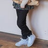 子供服 女の子 子ども服 こども キッズ ジュニア ストレッチツイル リボン