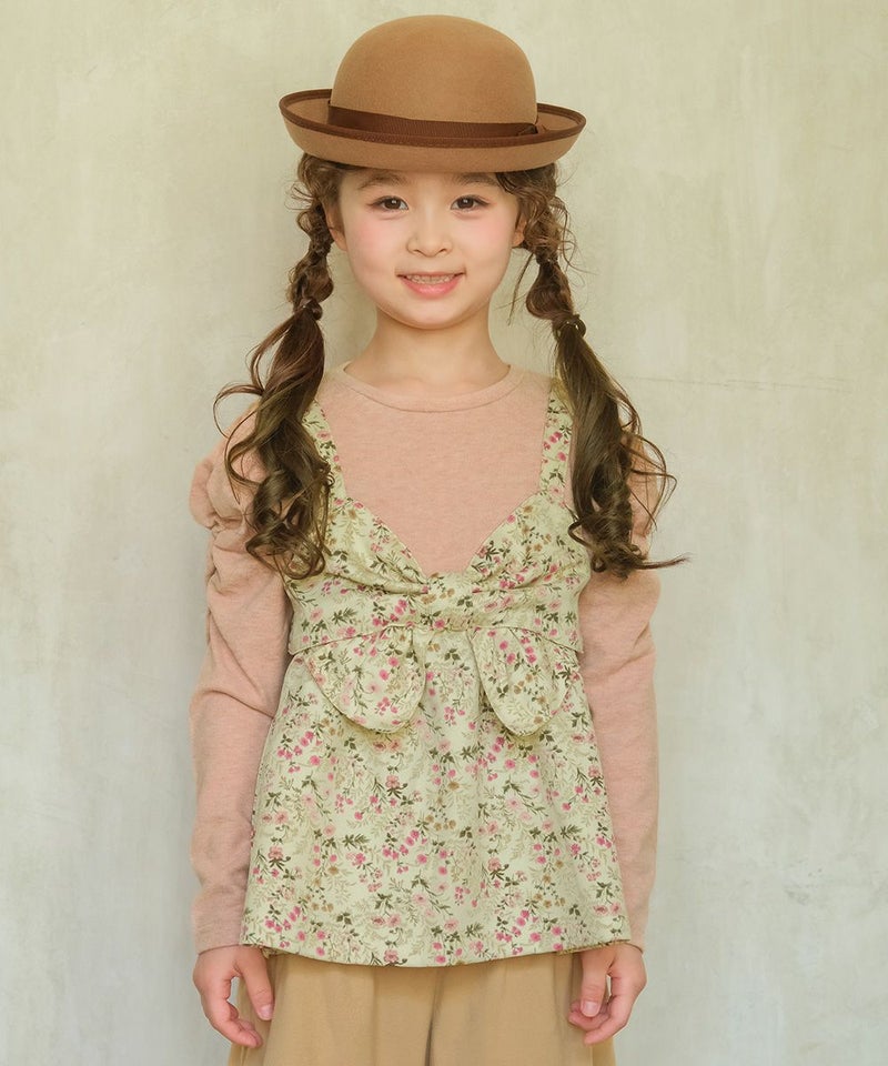 ベビーサイズバレエ＆白鳥＆音符総刺繍Tシャツ