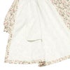 ベビー服 女の子 花柄 ボタン開き ワンピース アイボリー(12) デザインポイント2