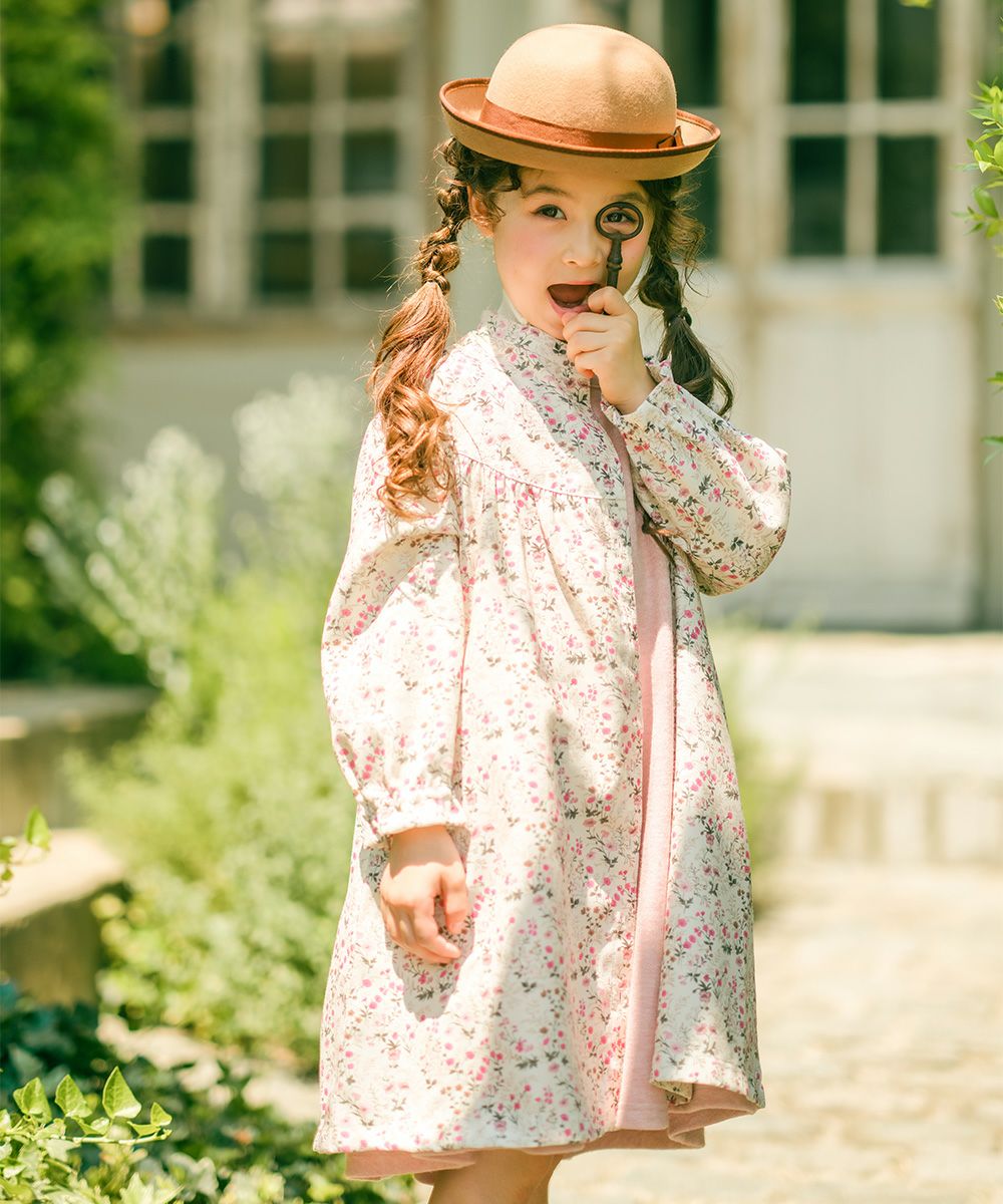 花柄 ボタン開き ワンピース｜ベビー・子供服 通販 moononnon むー