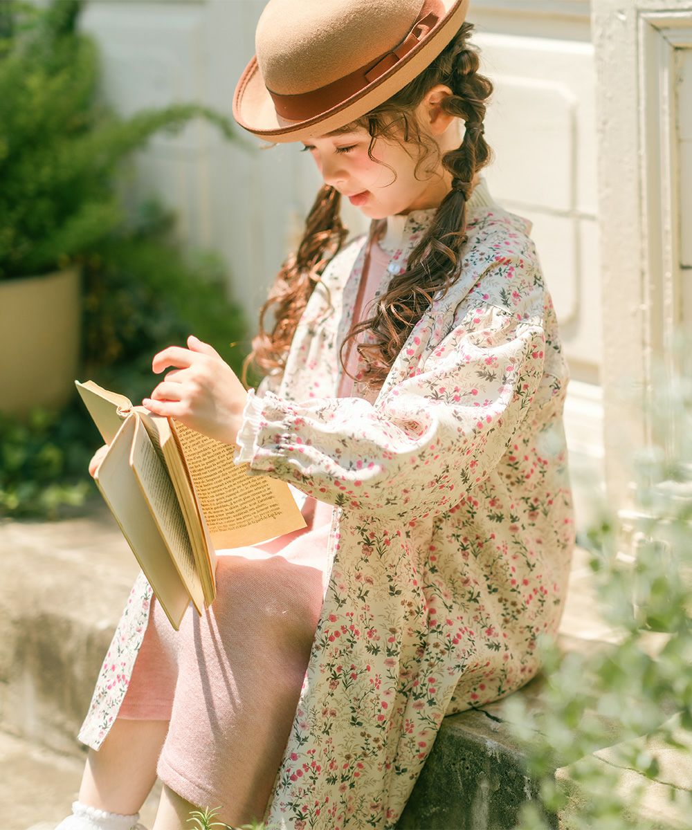 花柄 ボタン開き ワンピース｜ベビー・子供服 通販 moononnon むー