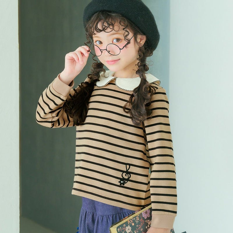 【27度の服装は?】気温別・子供の服装選びのポイント▲16度に最適トレーナー(女の子)