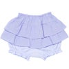 子供服 女の子 フリル かぼちゃパンツ ブルー(61) 背面