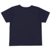 ベビー服 男の子 100％ スペースシャトル ワッペン 恐竜刺繍 Tシャツ ネイビー(06) 背面
