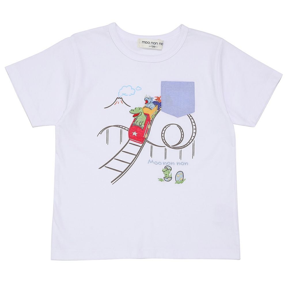TIME SALE】綿100％ 遊園地 恐竜刺繍 Tシャツ｜ベビー・子供服 通販