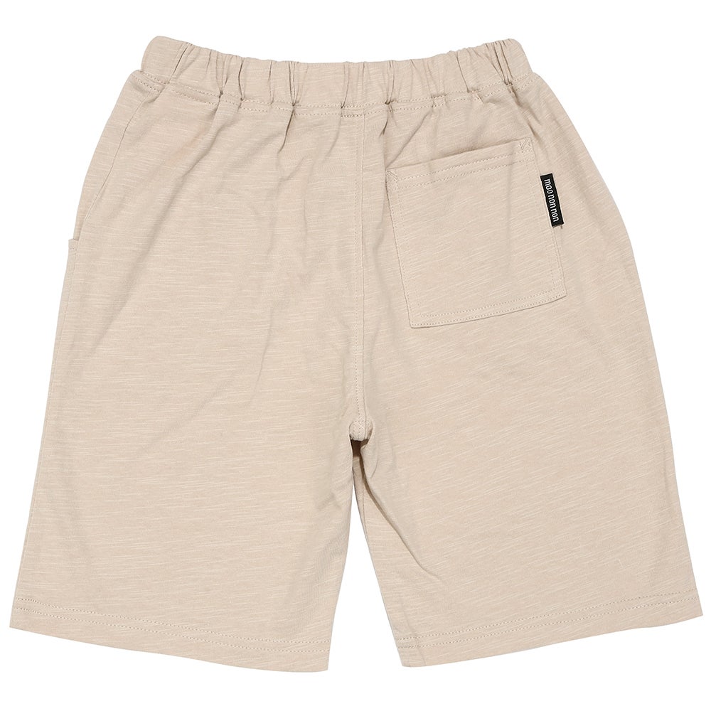 ベビー服 男の子 子ども服 こども キッズ 綿100％ 恐竜 遊園地 プリント ウエストゴム ポケット ベージュ(51) 背面