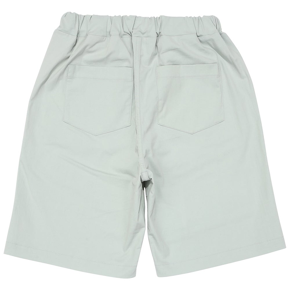 ベビー服 男の子 子ども服 こども キッズ ストレッチ 電車 乗り物 刺繍 ウエストゴム グリーン(08) 背面