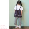 ベビー服 女の子 子ども服 こども服 キッズ 音符 ブランドロゴ 刺繍 重ね着風 ティーシャツ