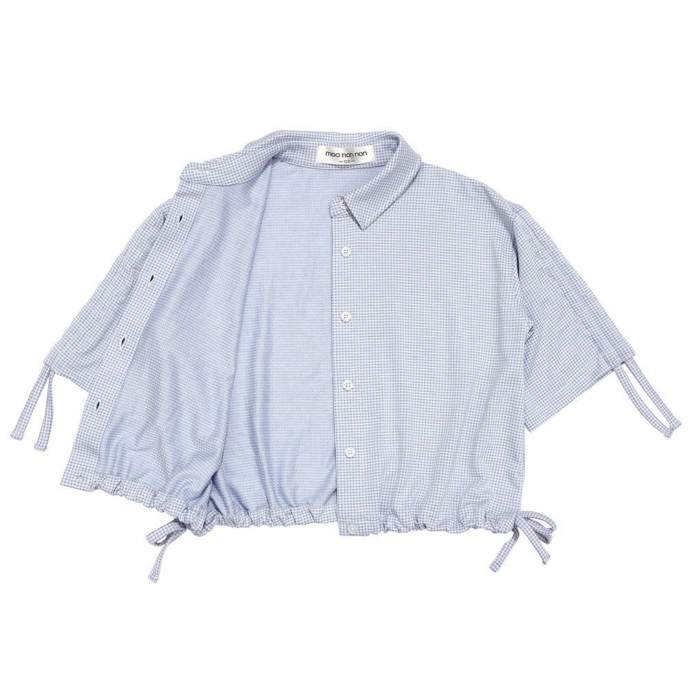チェック柄 2way 襟付き前開きシャツ｜ベビー・子供服 通販 moononnon