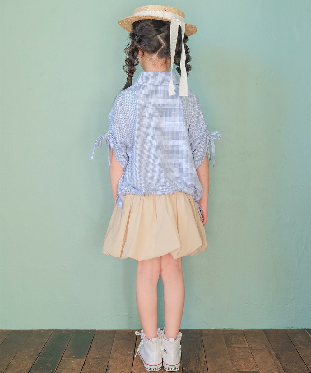 チェック柄 2way 襟付き前開きシャツ｜ベビー・子供服 通販 moononnon