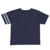 ベビー服 男の子 綿100％ ロゴ刺繍ポケットつきTシャツ ネイビー(06) 背面