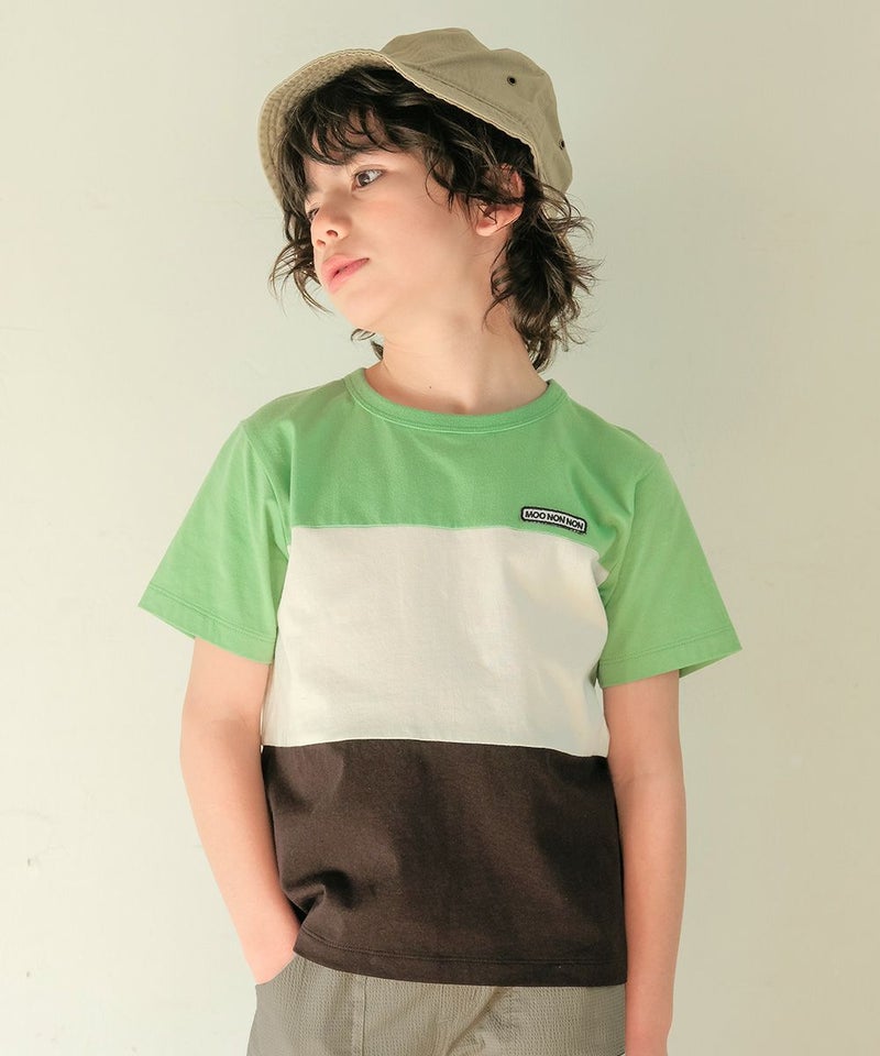 綿100%動物シリーズ恐竜刺繍付きゆったりTシャツ