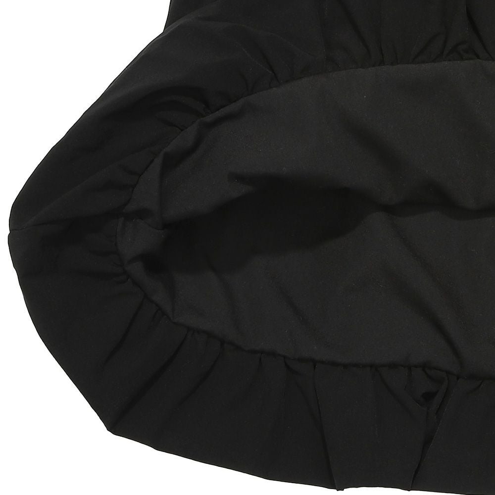 子供服 女の子 ストレッチツイル バルーンスカート ブラック(00) デザインポイント1