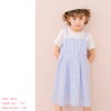 ベビー服 女の子 子ども服 こども服 こども キッズ ジュニア ギンガムチェック柄 重ね着風 ポケット