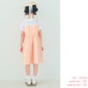 ベビー服 女の子 子ども服 こども服 こども キッズ ジュニア ギンガムチェック柄 重ね着風 ポケット