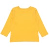 ベビー服 男の子 綿100％ 救急車 消防車 乗り物 モチーフ Tシャツ イエロー(04) 背面
