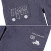 ベビー服 男の子 デニムツイルニット  ロンドンバス 刺繍 ストレッチ ロングパンツ ネイビー(06) デザインポイント2
