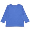 ベビー服 男の子 綿100％ ロンドンバス 乗り物 ワッペン Tシャツ ブルー(61) 背面