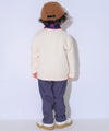 ベビー服 男の子 子ども服 こども キッズ 乗り物 ロンドンバス ワッペン 刺繍 海外 プリント アイボリー(12) モデル画像4