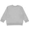 ベビー服 男の子 子ども服 こども キッズ 飛行機 カラフル 恐竜 ワッペン 刺繍 裏毛トレーナー 杢ｸﾞﾚｰ(92) 背面