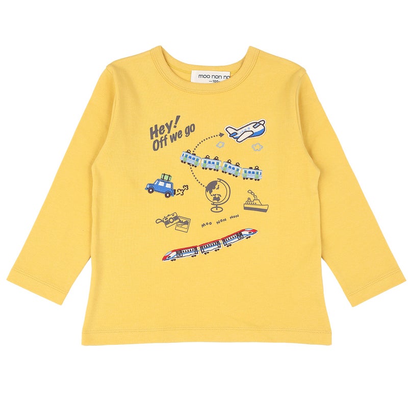 見ているだけでも楽しくなる長袖Tシャツ