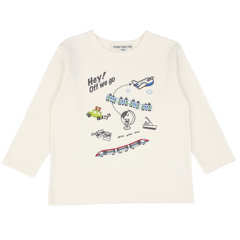 見ているだけでも楽しくなる長袖Tシャツ