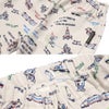 ベビー服 男の子 ストレッチ オリジナルプリント 乗り物 ロボット レギンスパンツ アイボリー(12) デザインポイント1