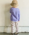 ベビー服 男の子 ストレッチ オリジナルプリント 乗り物 ロボット レギンスパンツ アイボリー(12) モデル画像1