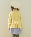 ベビー服 女の子 ギャザーフリル コーデュロイキュロットパンツ ブルー(61) モデル画像4
