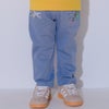 ベビー服 男の子 飛行機 乗り物 恐竜 刺繍 ポケットつき ストレッチ ベイカーパンツ